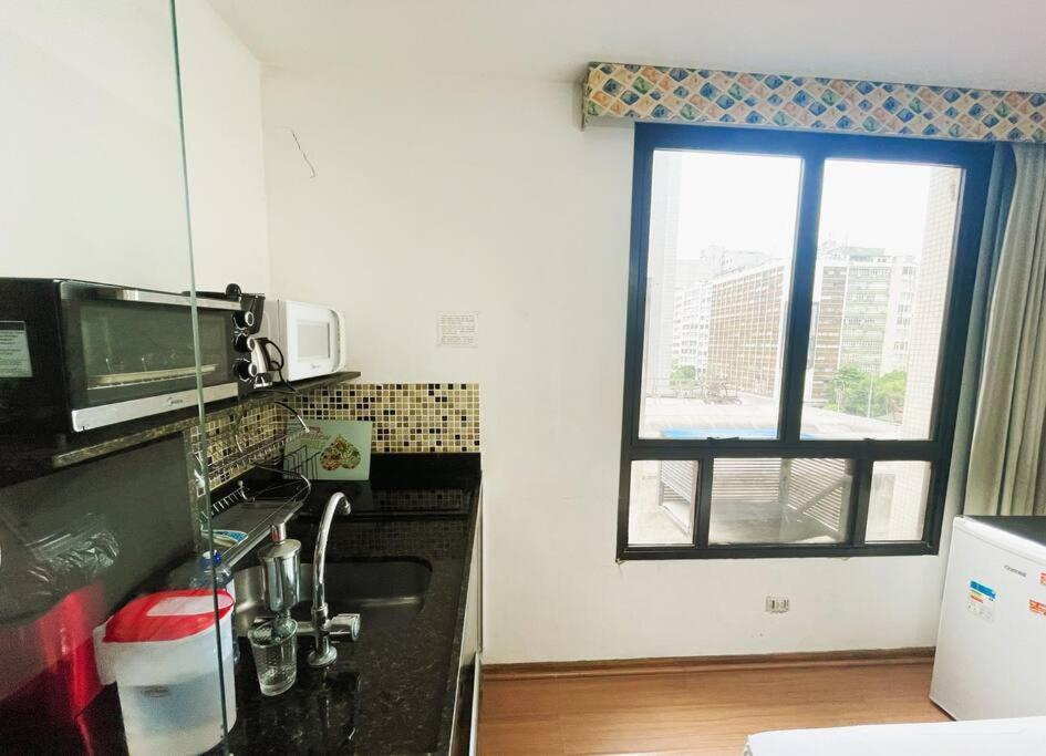 Apartamento Com Estrutura De Hotel B ริโอเดจาเนโร ภายนอก รูปภาพ